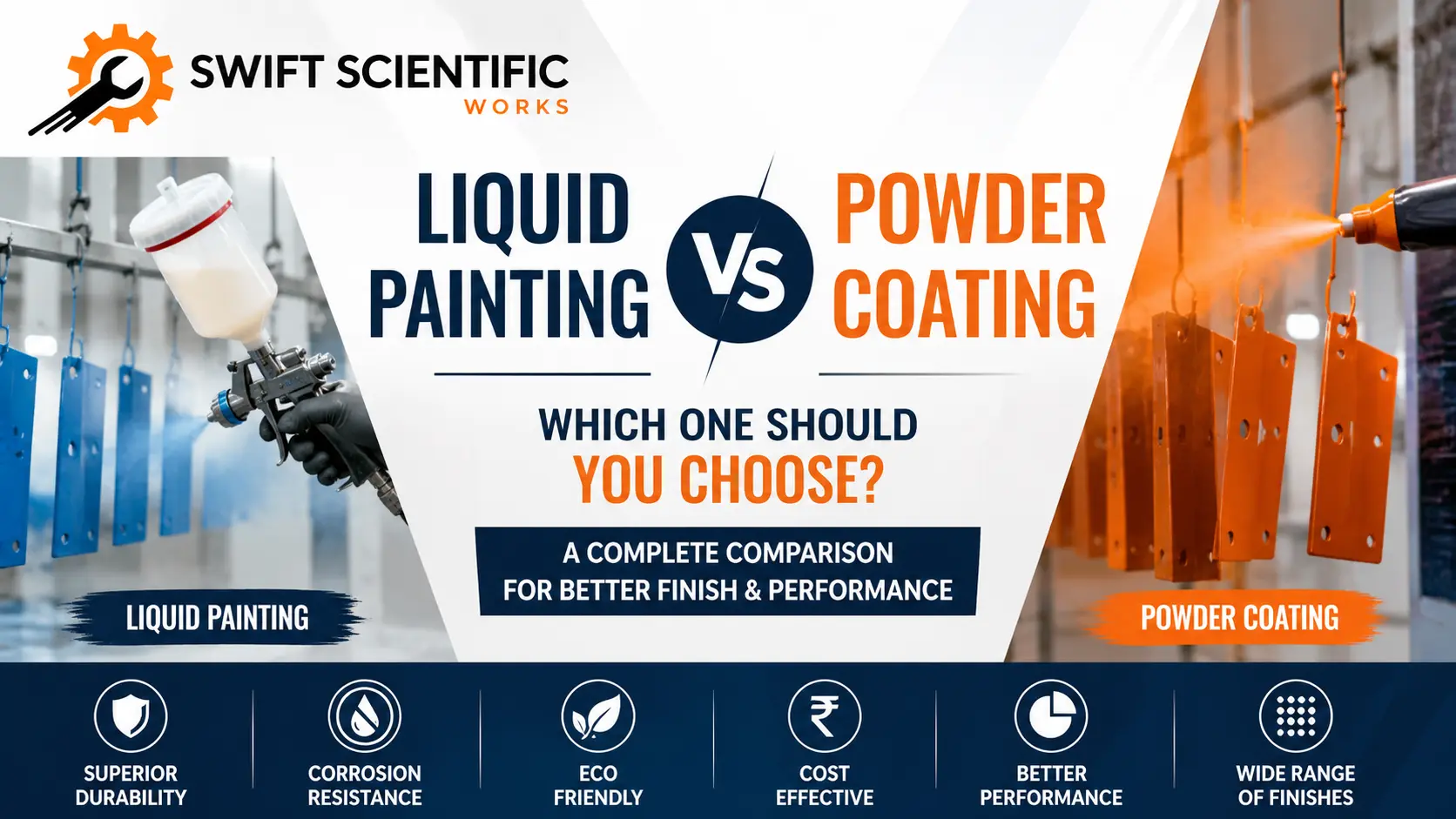 You are currently viewing Liquid Painting vs Powder Coating Plant: Which One Should You Choose?