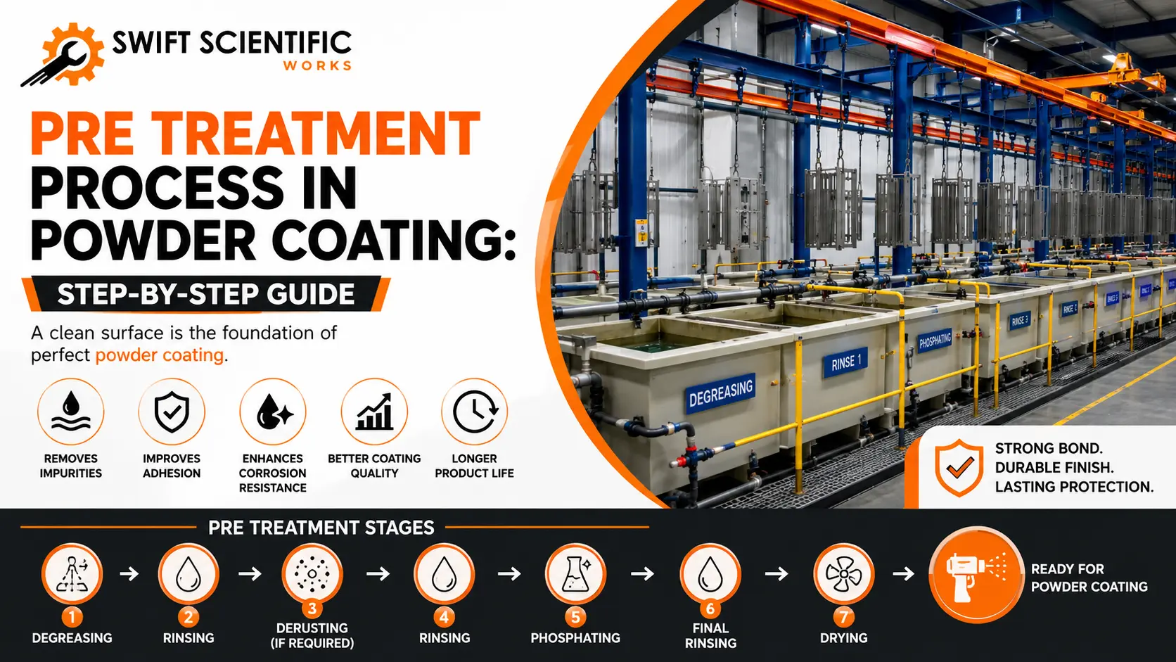 You are currently viewing Pre Treatment Process in Powder Coating: Step-by-Step Guide