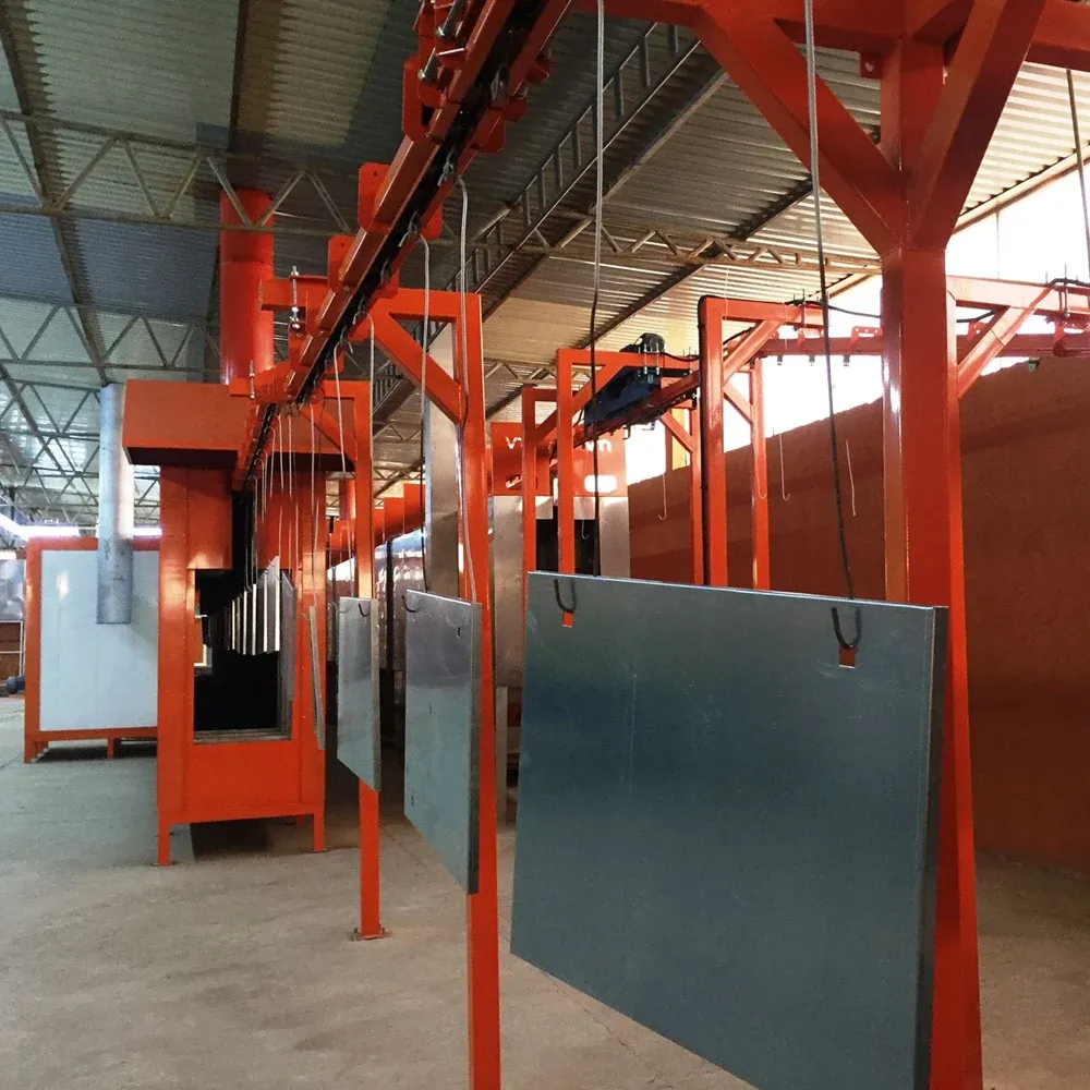 MS Body Conveyorised Powder Coating Plant Manufacturer in Agra